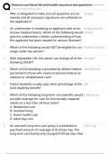 Pearson vue Texas life and health insurance test questions COMPLETE QUESTIONS AND ANSWERS &vert; 2025 LATEST UPDATED &vert; ALREADY GRADED A&plus;