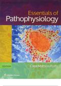 Test Bank - Essentials of Pathophysiology&comma; 4th Edition &lpar;Porth&comma; 2015&rpar;&comma; Chapter 1-46 &vert; All Chapters Latest Update