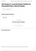 NIH Group D &sol; Accurate Expert Verified for Guaranteed Pass &vert; Newest Update&comma;