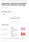 Prophecy EKG &sol; Actual Exam&vert; Accurate Expert Verified for Guaranteed Pass &vert; Latest Update