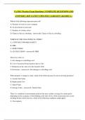 VA P&C Practice Exam Questions &vert; COMPLETE QUESTIONS AND ANSWERS &vert; 2025 LATEST UPDATED &vert; ALREADY GRADED A&plus;
