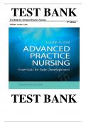 Test Bank for Advanced Practice Nursing&colon; Essentials for Role Development Fourth Edition by Lucille A&period; Joel &comma; ISBN&colon; 9780803660441 &vert;All Chapters Verified&vert; Guide A&plus;