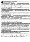 Ambulatory nurse certification exam