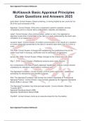 McKissock Basic Appraisal Principles Exam Questions and Answers 2025