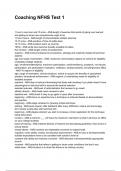 Coaching NFHS Test 1 QUESTIONS WITH DETAILED VERIFIED ANSWERS &lpar;100&percnt; CORRECT ANSWERS&rpar; &sol;ALREADY GRADED A&plus;