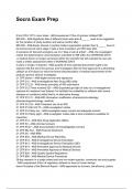 Socra Exam Prep QUESTIONS WITH DETAILED VERIFIED ANSWERS &lpar;100&percnt; CORRECT ANSWERS&rpar; &sol;ALREADY GRADED A&plus;