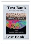 Test Bank For Neuroscience 7th Edition By Dale Purves&comma; George J&period; Augustine&comma; David Fitzpatrick&comma; William C&period; Hall&vert;9780197616253&vert; All Chapters 1-34&vert; LATEST