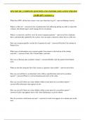 EPIC IMP 100 &vert; &vert; COMPLETE QUESTIONS AND ANSWERS &vert; 2025 LATEST UPDATED &vert; ALREADY GRADED A&plus;