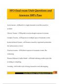 SFO final exam Utah Questions and Answers 100&percnt; Pass