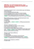 ABFM KSA - Care Of Hospitalized Patients  Exam  QUESTIONS AND WELL ELABORATED ANSWERS 2025  GRADED A &lbrace;2VERSIONS&rcub;