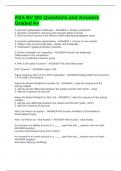 ASA BV 201 Questions and Answers Graded A&plus;