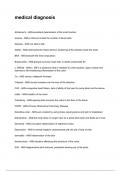 medical diagnosis QUESTIONS WITH DETAILED VERIFIED ANSWERS &lpar;100&percnt; CORRECT ANSWERS&rpar; &sol;ALREADY GRADED A&plus;