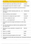 Fire Fighting - Florida State Actual Exam Questions With  Reviewed 100&percnt; Correct Detailed Answers Guaranteed Pass&excl;&excl; 