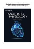Test Bank - Anatomy and Physiology&comma; 1st Edition &lpar;Elizabeth Co&comma; 2023&rpar;&comma; Chapter 2-27 &vert; All Chapters Complete Newest Edition Instant Pdf Download