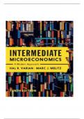 Test Bank for Intermediate Microeconomics&colon; A Modern Approach 10th Edition by Hal R&period; Varian and Marc Melitz isbn-2 Graded A&plus;Test Bank for Intermediate Microeconomics&colon; A Modern Approach Edition by Hal R&period; Varian and Marc Melitz isbn-
