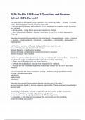 2024 Rio Bio 156 Exam 1 Questions and Answers Solved 100&percnt; Correct&excl;&excl;