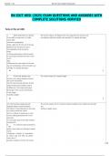  RN EXIT HESI &lpar;2025&rpar; EXAM QUESTIONS AND ANSWERS WITH COMPLETE SOLUTIONS VERIFIED