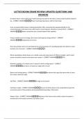 LATTICE BOOM CRANE REVIEW UPDATED QUESTIONS AND ANSWERS