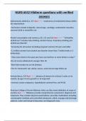 NURS 6552 Midterm questions with verified answers&period;