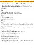 NSG 223 Med Surg Exam 2 with 100&percnt; Verified Answers Graded A&plus;