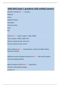 GMS 6552 Exam 1 questions with verified answers&period;