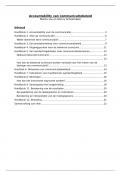 Accountability van Communicatiebeleid &ndash; Samenvatting
