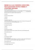 MEDICAL GAS CERTIFICATION PRE 