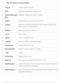 MA 700 week 4 Urinary System &vert; New &vert; 2025 &vert; Score 100&percnt; 