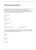 ANCC Exam Questions With Correct Answers Well Defined 100&percnt; Pass&period;