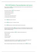 WGU D152 Inclusive Classroom Questions And Answers