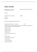  ANCC EXAM ACTUAL QUESTIONS AND CORRECT DETAILED VERIFIED ANSWERS&period;