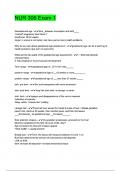 NUR 306 Exam 1 QUESTIONS WITH 100&percnt; VERIFIED ANSWERS &lpar;STEP BY STEP EXPLANATION&rpar; RATED A&plus;&period;