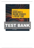  Test Bank Introduction to Radiologic Imaging Sciences Patient Care 8th Edition 2026&sol; 2027