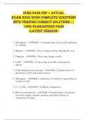 NURS 5432 FNP 1 ACTUAL  EXAM 2025&sol;2026 COMPLETE QUESTIONS  WITH VERIFIED CORRECT SOLUTIONS &vert;&vert;  100&percnt; GUARANTEED PASS  <LATEST VERSION> 