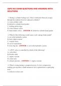 USPS 943 EXAM QUESTIONS AND ANSWERS WITH  SOLUTIONS 