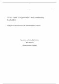 DCM2 Task 2 Organization and Leadership Evaluation &vert; 2025 Update