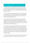 ENA ESI 2&period;0 Exam &vert; Updated Questions With Completed & Verified Solutions&vert; 2025&sol;2026