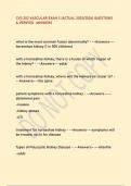 CVS 202 VASCULAR EXAM 2 &lpar;ACTUAL 2025&sol;2026&rpar; QUESTIONS  & VERIFIED ANSWERS
