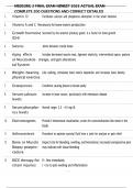MEDSURG 2 FINAL EXAM NEWEST 2025 ACTUAL EXAM COMPLETE 200 QUESTIONS AND CORRECT DETAILED ANSWERS &lpar;VERIFIED ANSWERS&rpar; &vert;ALREADY GRADED A&plus;