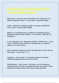 ASCP MLS exam &lpar;160 questions&rpar; with verified detailed solutions 