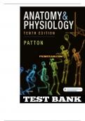 Test Bank For Anatomy and Physiology The Unity of Form and Function 10th edition&comma; All Chapters &vert;&vert;Complete A&plus; Guide