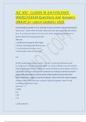 AIC 300 - CLAIMS IN AN EVOLVING WORLD EXAM Questions and Answers GRADE A&plus; Latest Updates