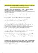 Jurisprudence PT Exam &vert; COMPLETE QUESTIONS AND ANSWERS &vert; 2025 LATEST UPDATED &vert; ALREADY GRADED A&plus;