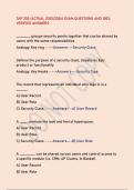 TAP 250 &lpar;ACTUAL 2025&sol;2026&rpar; EXAM QUESTIONS AND 100&percnt;  VERIFIED ANSWERS