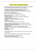 EXSS 181 Exam 1 Questions and Answers