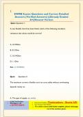 EWRB Exams Questions and Correct Detailed Answers &lpar;Verified Answers&rpar; &vert;&vert;Already Graded A&plus;&vert;&vert;Newest Version