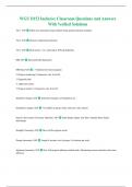 WGU D152 Inclusive Classroom Questions And Answers With Verified Solutions