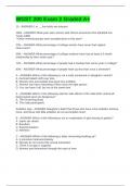 WGST 200 Exam 2 Graded A&plus;