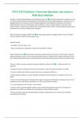 WGU D152 Inclusive Classroom Questions And Answers With Real Solutions