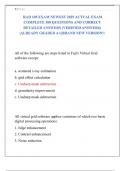    RAD 105 EXAM NEWEST 2025 ACTUAL EXAM  COMPLETE 300 QUESTIONS AND CORRECT  DETAILED ANSWERS &lpar;VERIFIED ANSWERS&rpar;  &vert;ALREADY GRADED A&plus;&vert;&vert;BRAND NEW VERSION&excl;&excl; 
